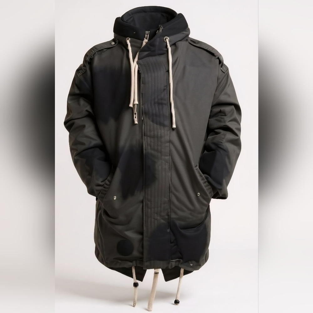 Once We Were Warriors  Winter Parka Hooded Unisex